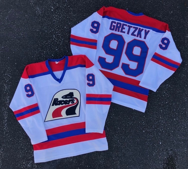 Men custom #99 gretzky nhl white jerseys